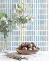 Wallpaper Petite Pergola Wallpaper // Blue
