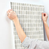 Wallpaper Petite Pergola Wallpaper // Grey & Taupe