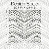 Wallpaper Petite Watercolor Chevron Wallpaper // Black & White