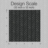 Wallpaper Pick Up Sticks Wallpaper // Black