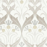 Wallpaper Pine Cone Ribbon Wallpaper // Neutral