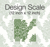 Wallpaper Pineapple Plantation Wallpaper // Green & White