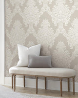 Wallpaper Pineapple Plantation Wallpaper // Taupe