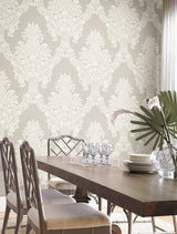 Wallpaper Pineapple Plantation Wallpaper // Taupe