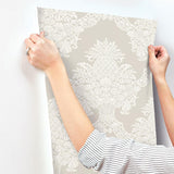 Wallpaper Pineapple Plantation Wallpaper // Taupe