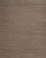 Wallpaper Plain Sisal Grasscloth Wallpaper // Taupe