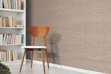 Wallpaper Plain Sisal Grasscloth Wallpaper // White