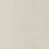 Wallpaper Plain Sisal Grasscloth Wallpaper // White & Silver