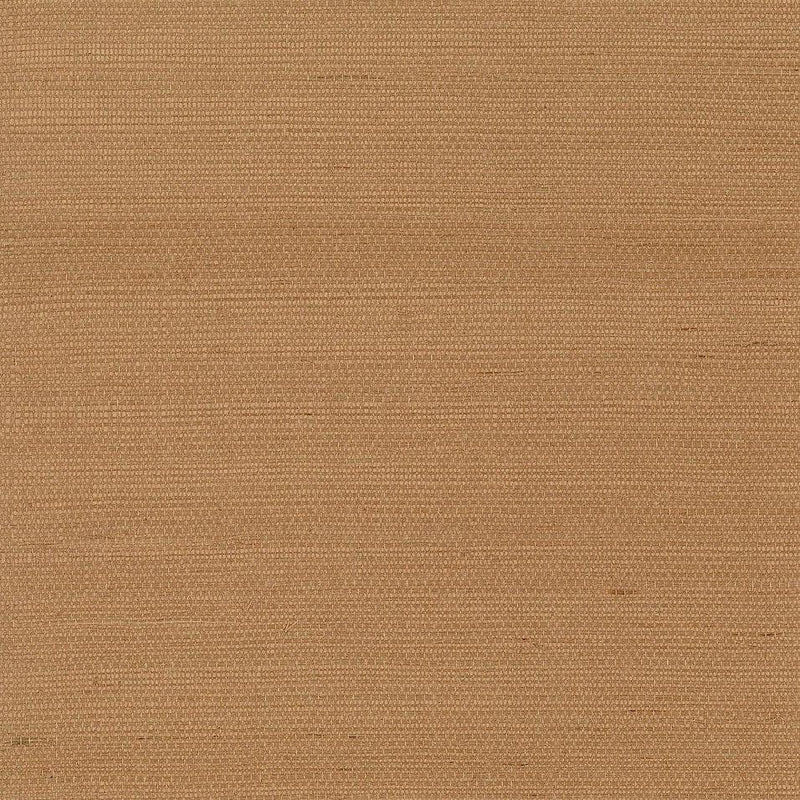 Wallpaper Plain Sisal Wallpaper Wallpaper // Brown 