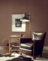 Wallpaper Plain Sisal Wallpaper Wallpaper // Brown