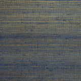 Wallpaper Plain Sisal Wallpaper Wallpaper // Indigo & Gold