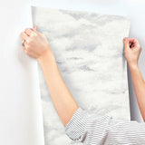 Wallpaper Plein Air Wallpaper // Beige & Grey