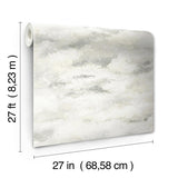 Wallpaper Plein Air Wallpaper // Tan & Grey