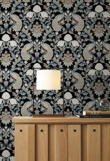 Wallpaper Plume Dynasty Wallpaper // Black