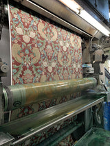 Wallpaper Plume Dynasty Wallpaper // Red Metallic