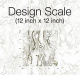 Wallpaper Polished Marble Wallpaper // Black & White