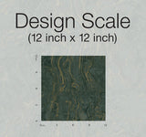 Wallpaper Polished Marble Wallpaper // Green