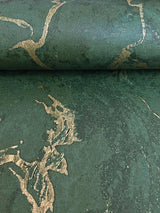 Wallpaper Polished Marble Wallpaper // Green