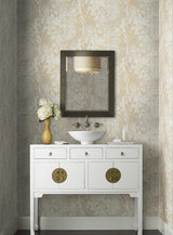 Wallpaper Polished Marble Wallpaper // Taupe