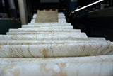 Wallpaper Polished Marble Wallpaper // White & Gold