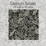 Wallpaper Pomegranate Wallpaper // Black