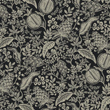 Wallpaper Pomegranate Wallpaper // Black