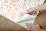 Wallpaper Posey Sidewall Peel & Stick Wallpaper // Pastel