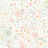 Wallpaper Posey Sidewall Peel & Stick Wallpaper // Pastel