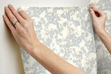 Wallpaper Pressed Leaves Wallpaper // Cream