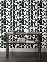 Wallpaper Primitive Vines Wallpaper // Black & White