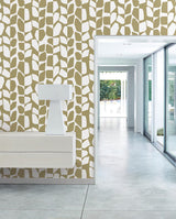 Wallpaper Primitive Vines Wallpaper // Gold Metallic
