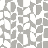 Wallpaper Primitive Vines Wallpaper // Silver Metallic