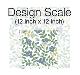 Wallpaper Primrose Peel & Stick Wallpaper // Blue & White