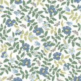 Wallpaper Primrose Peel & Stick Wallpaper // Blue & White
