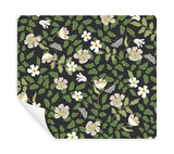 Wallpaper Primrose Peel & Stick Wallpaper // Off White & Black