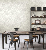 Wallpaper Prism Schematics Peel & Stick Wallpaper // Grey