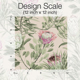 Wallpaper Protea Wallpaper // Blush