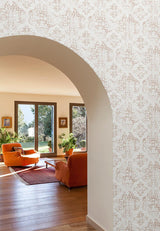 Wallpaper Quartet Wallpaper // Off White & Tan