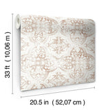 Wallpaper Quartet Wallpaper // Off White & Tan