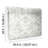 Wallpaper Quartet Wallpaper // White & Neutral