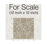 Wallpaper Quatrefoil Trellis Peel & Stick Wallpaper // Neutral