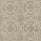 Wallpaper Quatrefoil Trellis Peel & Stick Wallpaper // Neutral
