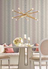 Wallpaper Quill Stripe Wallpaper // Pink