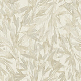 Wallpaper Rainforest Leaves Wallpaper // Beige
