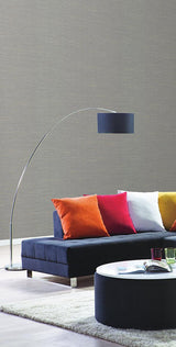 Wallpaper Ramie Weave Wallpaper // Blue