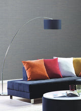 Wallpaper Ramie Weave Wallpaper // Blue