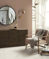 Wallpaper Ramie Weave Wallpaper // Brown