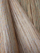 Wallpaper Raw Jute Grasscloth Wallpaper // Metallic