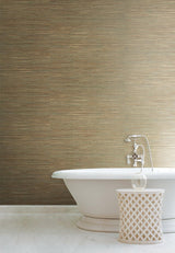 Wallpaper Raw Jute Wallpaper // Green