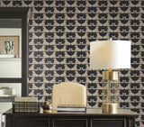 Wallpaper Reclining Cheetahs Peel & Stick Wallpaper // Black